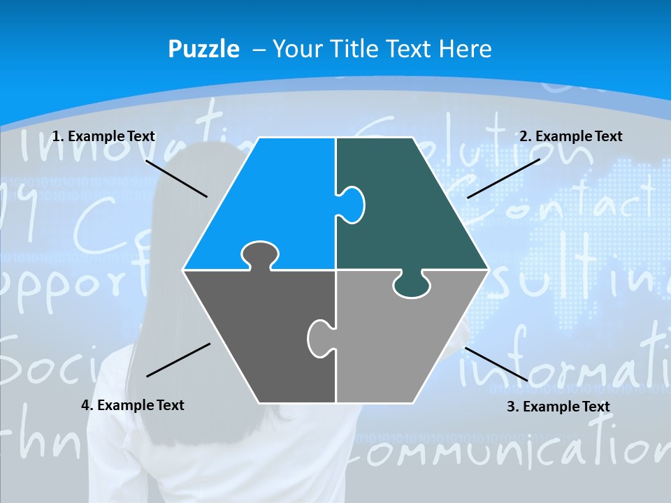 Vision Writing Technology PowerPoint Template