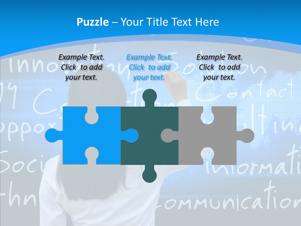 Vision Writing Technology PowerPoint Template