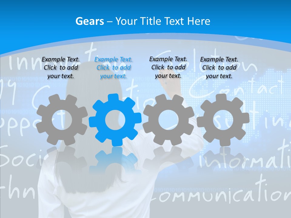 Vision Writing Technology PowerPoint Template