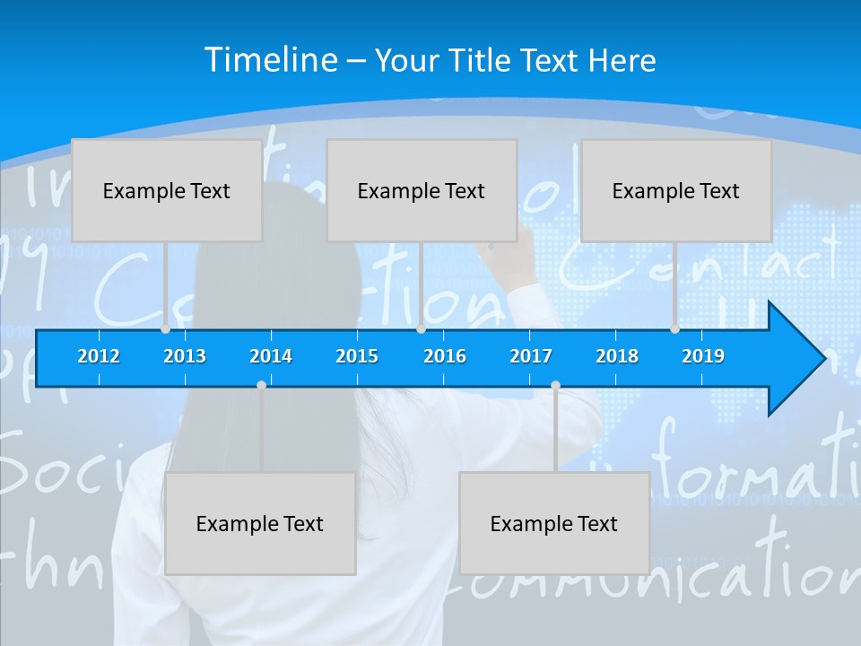 Vision Writing Technology PowerPoint Template