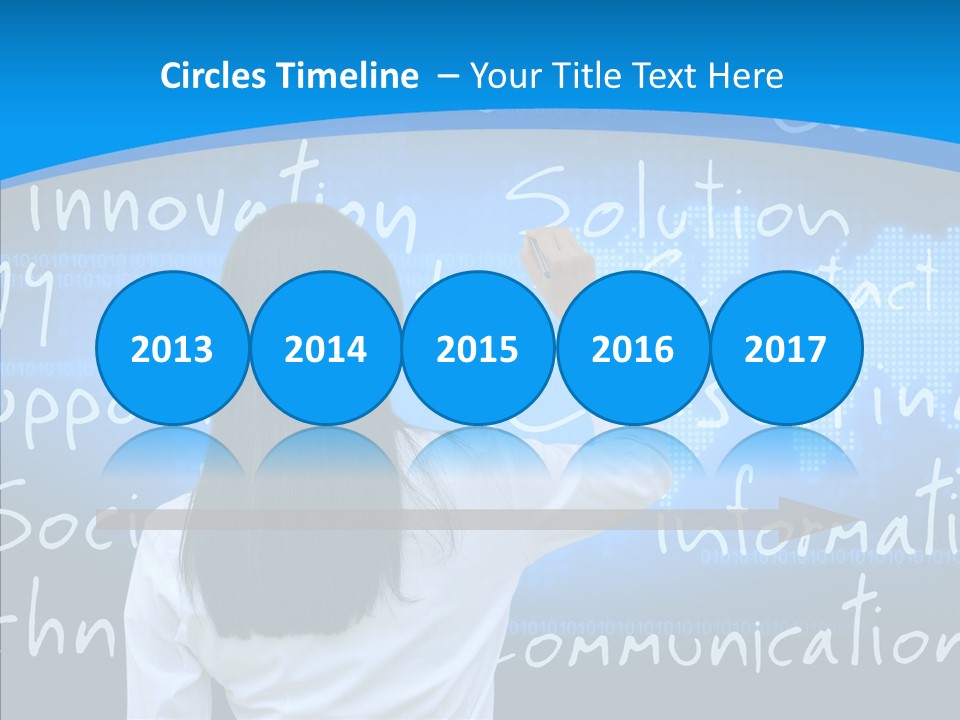 Vision Writing Technology PowerPoint Template