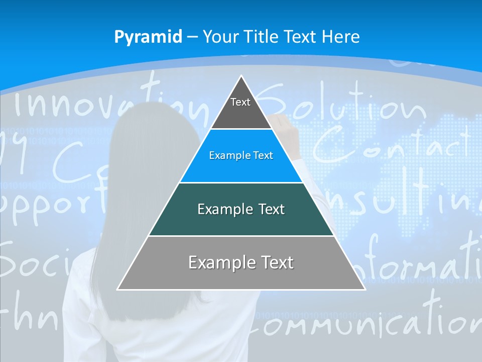 Vision Writing Technology PowerPoint Template