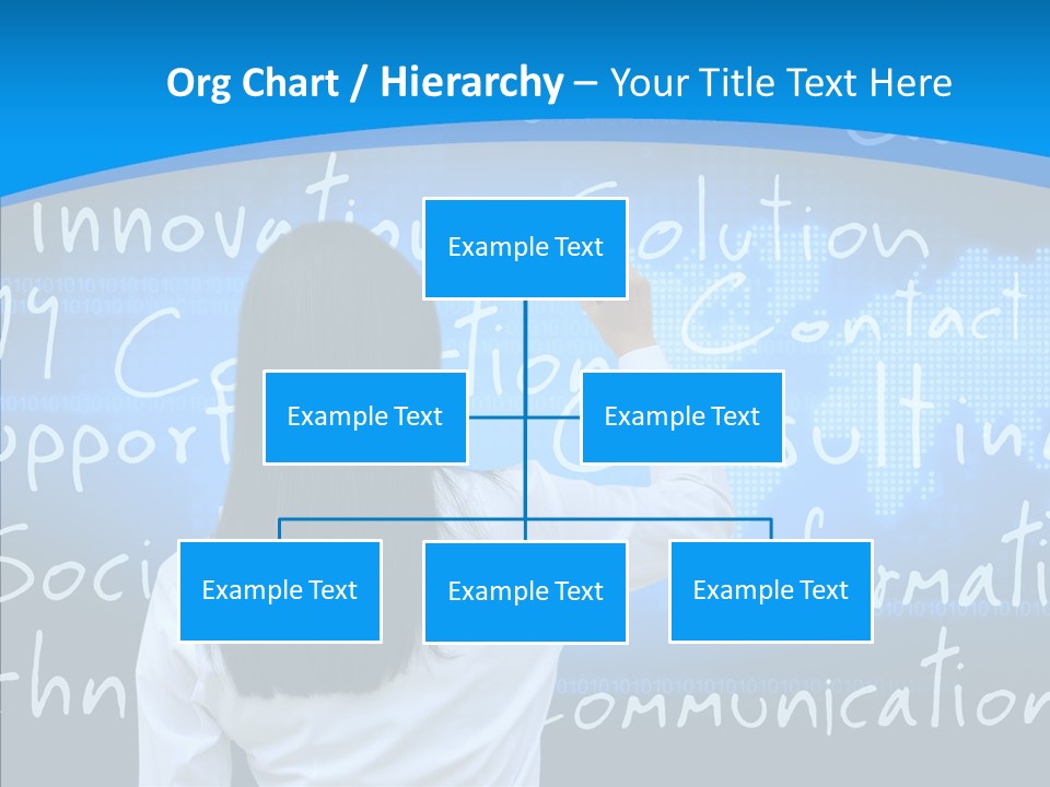 Vision Writing Technology PowerPoint Template