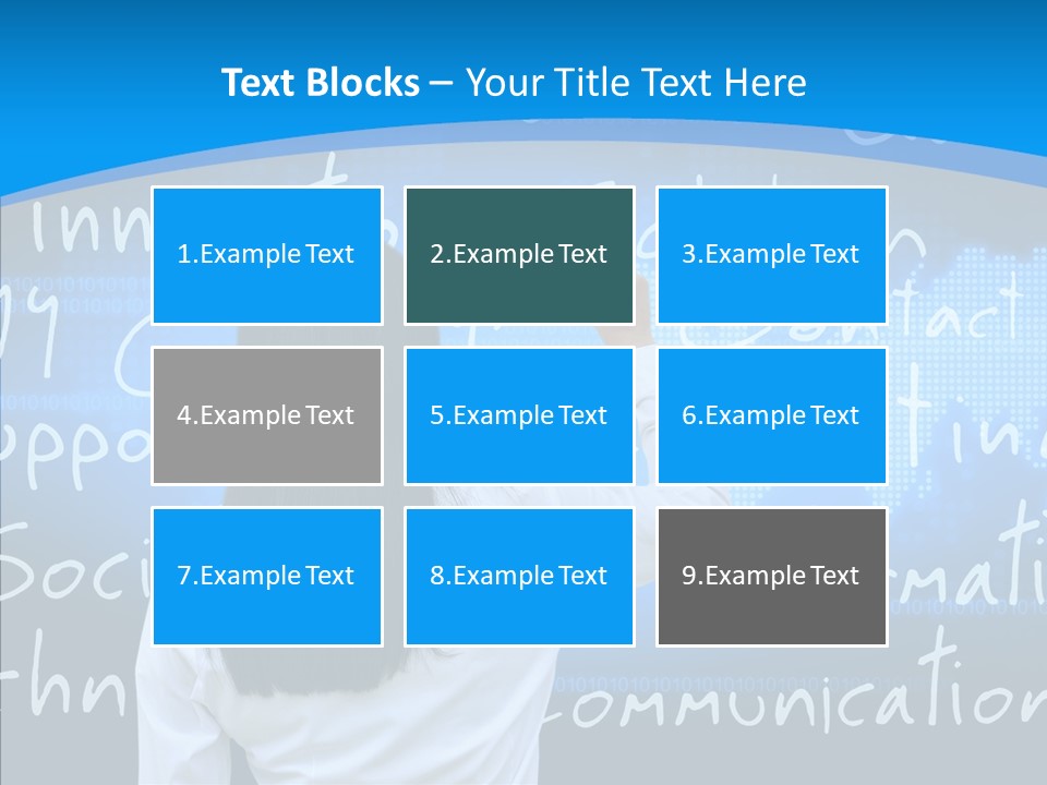 Vision Writing Technology PowerPoint Template