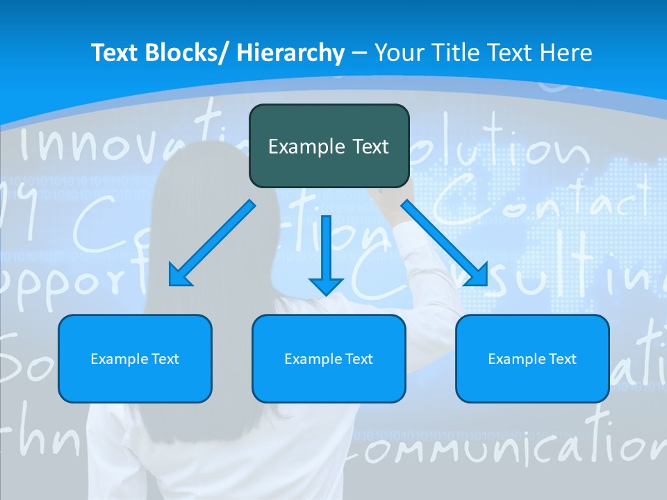 Vision Writing Technology PowerPoint Template