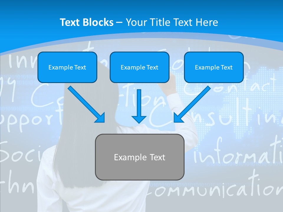 Vision Writing Technology PowerPoint Template