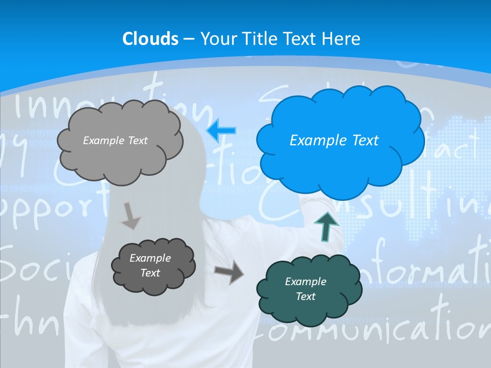 Vision Writing Technology PowerPoint Template