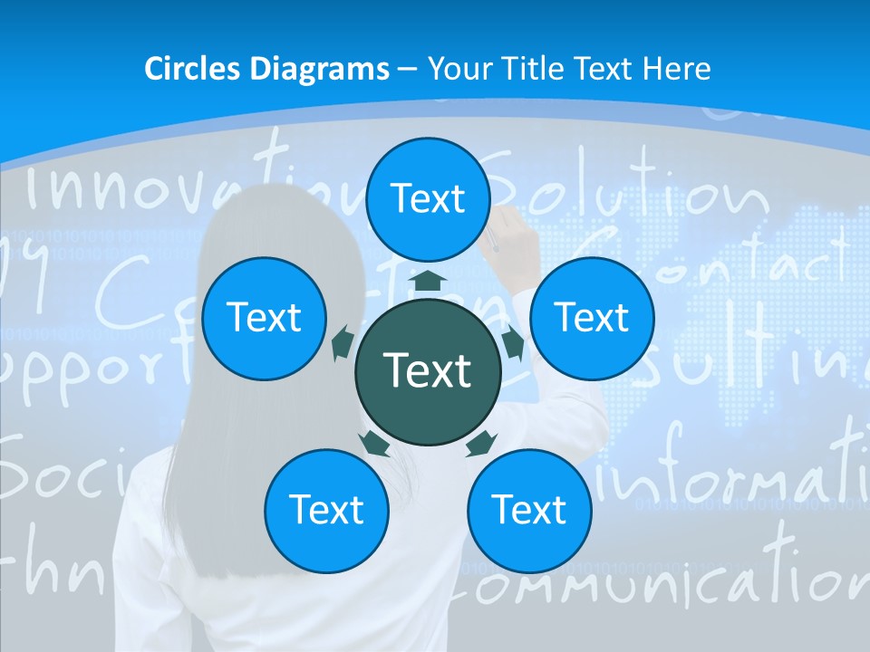 Vision Writing Technology PowerPoint Template
