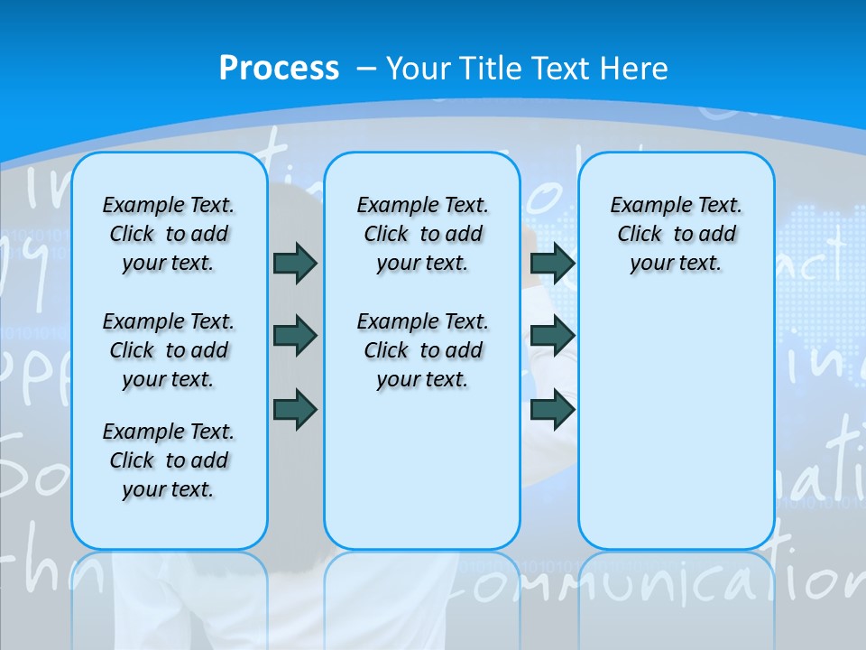 Vision Writing Technology PowerPoint Template