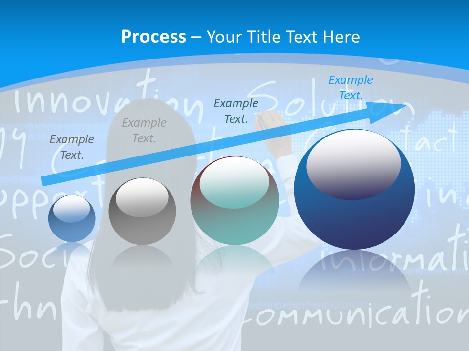 Vision Writing Technology PowerPoint Template