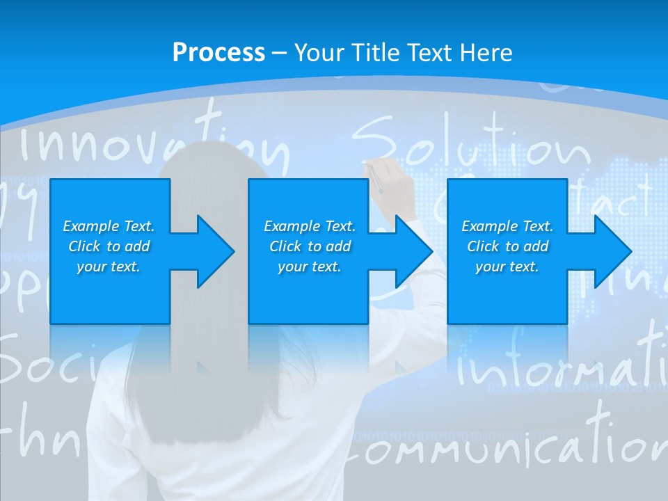 Vision Writing Technology PowerPoint Template