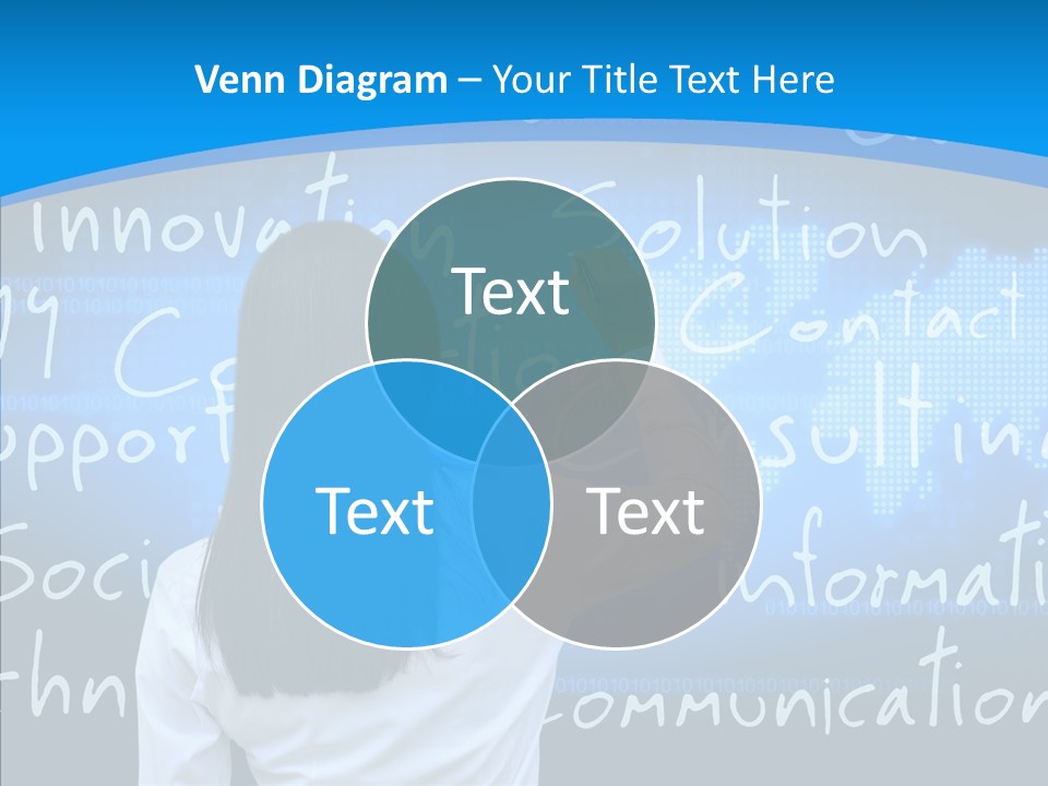 Vision Writing Technology PowerPoint Template
