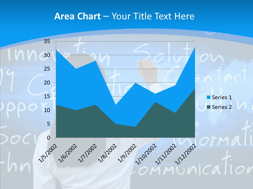 Vision Writing Technology PowerPoint Template