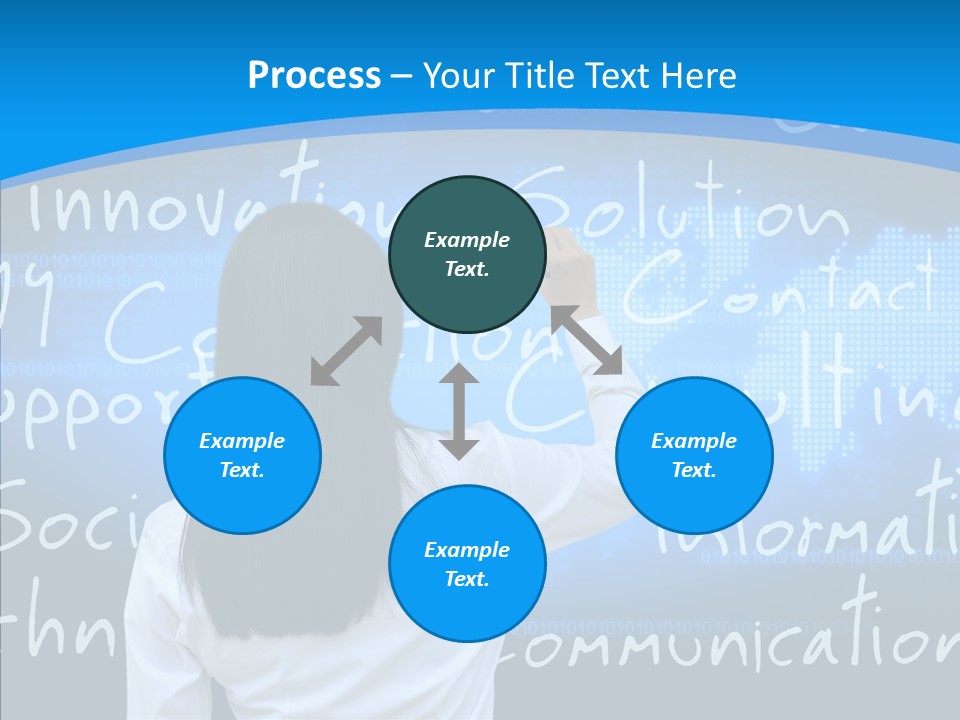 Vision Writing Technology PowerPoint Template