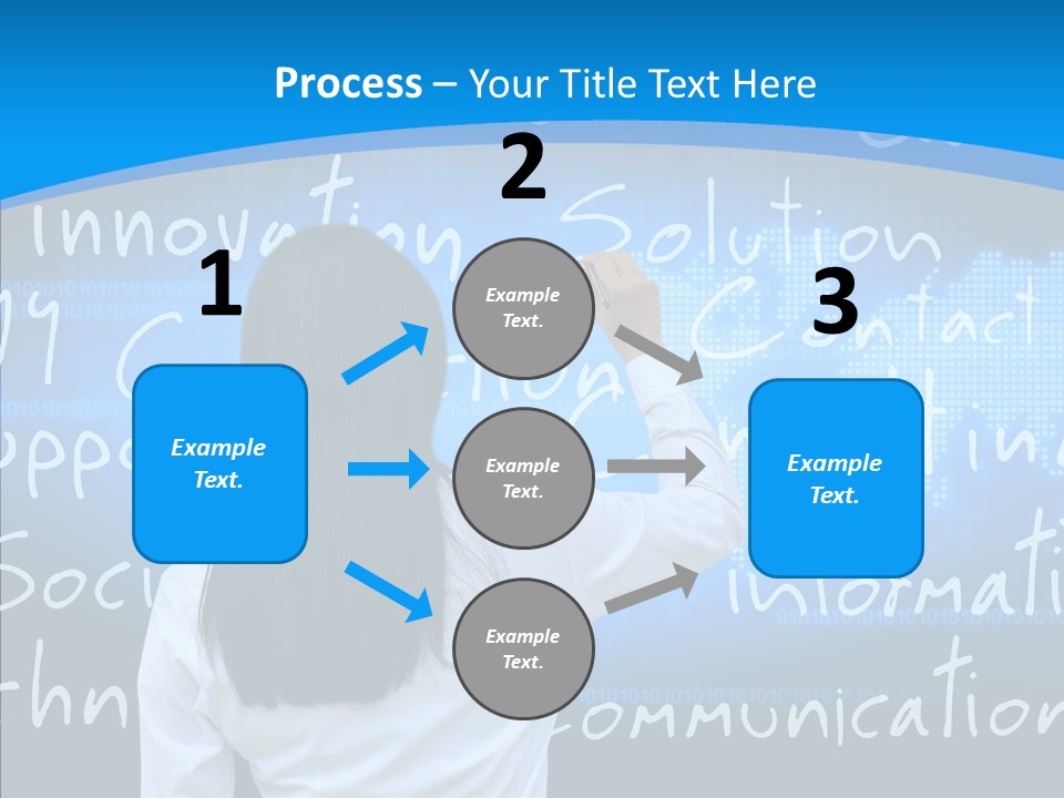 Vision Writing Technology PowerPoint Template