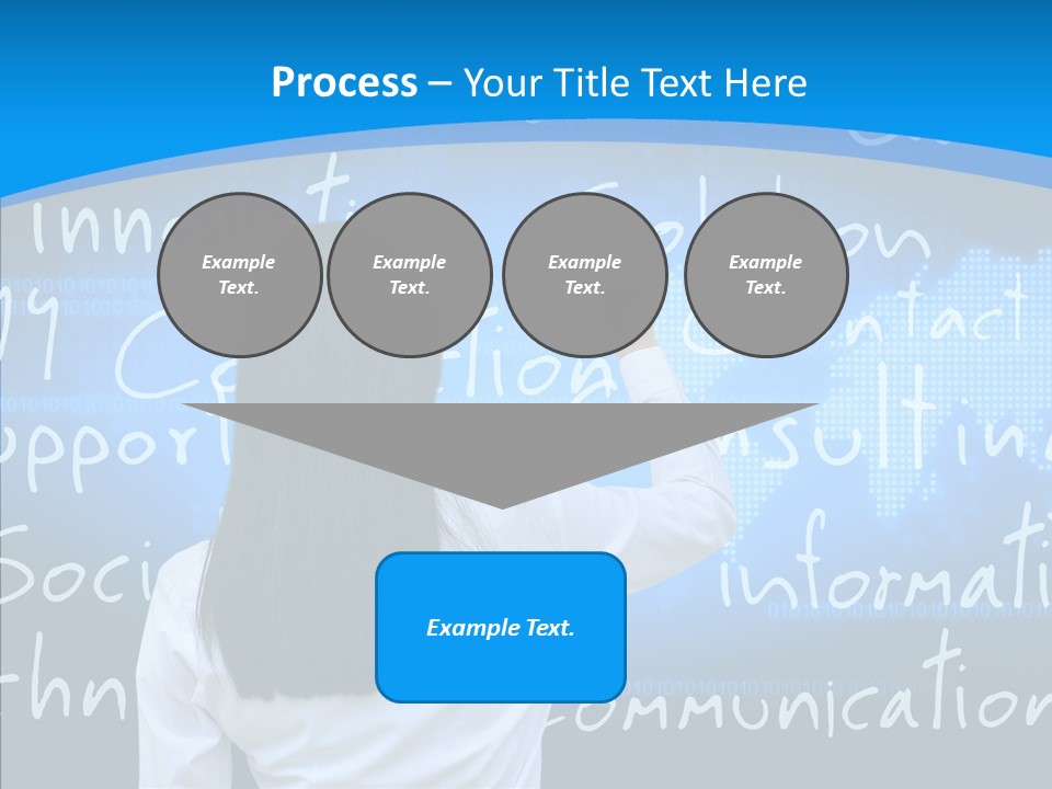Vision Writing Technology PowerPoint Template