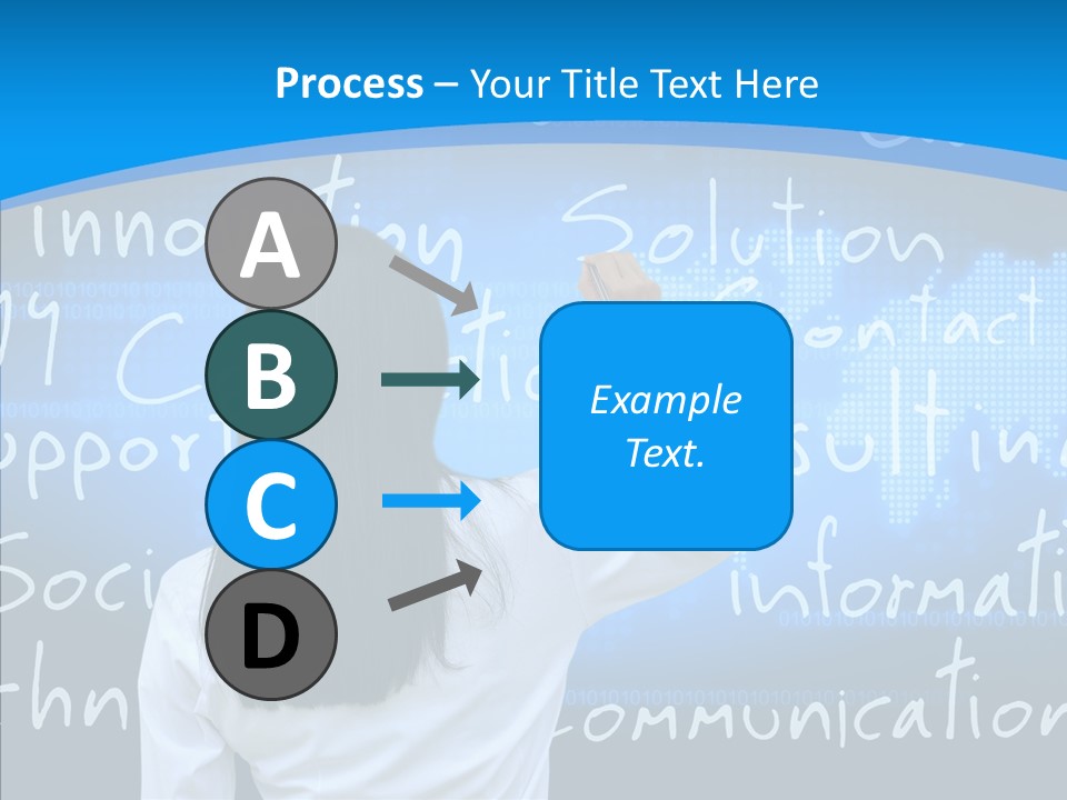 Vision Writing Technology PowerPoint Template