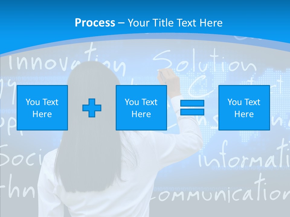 Vision Writing Technology PowerPoint Template