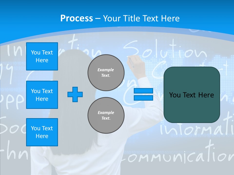 Vision Writing Technology PowerPoint Template