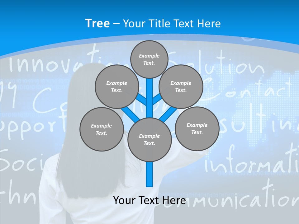 Vision Writing Technology PowerPoint Template