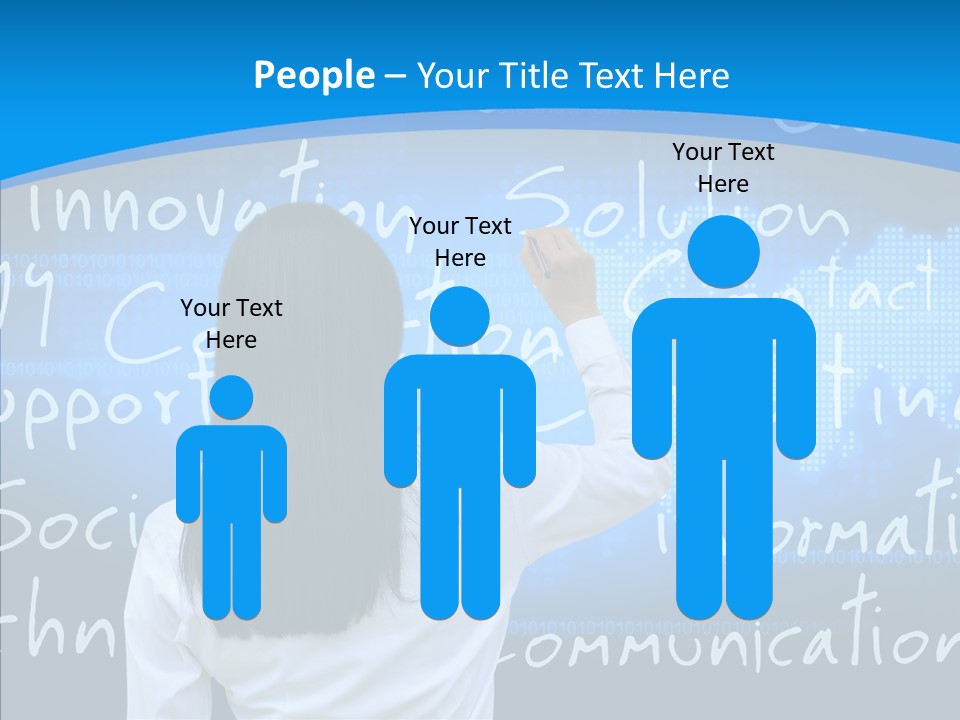 Vision Writing Technology PowerPoint Template