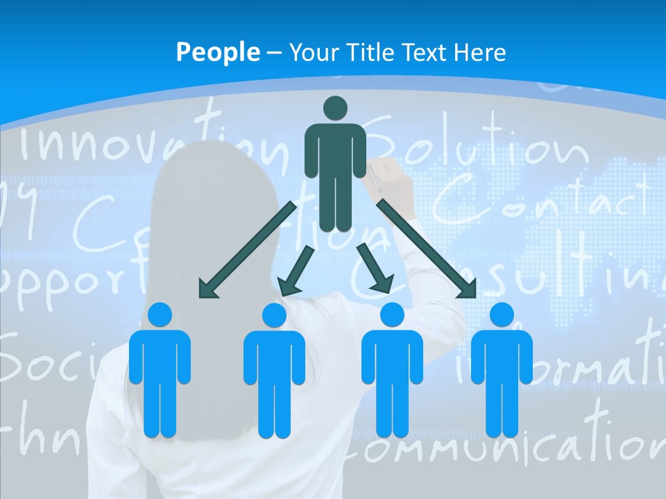 Vision Writing Technology PowerPoint Template