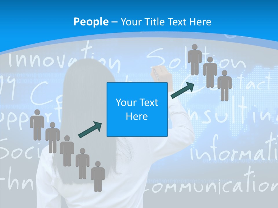 Vision Writing Technology PowerPoint Template