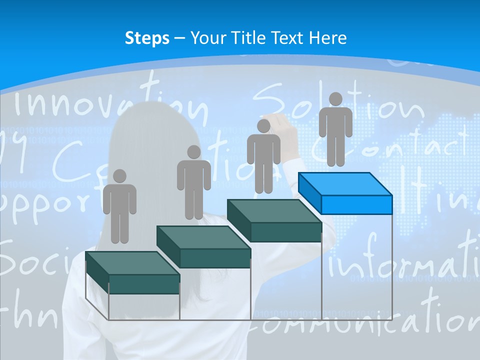 Vision Writing Technology PowerPoint Template