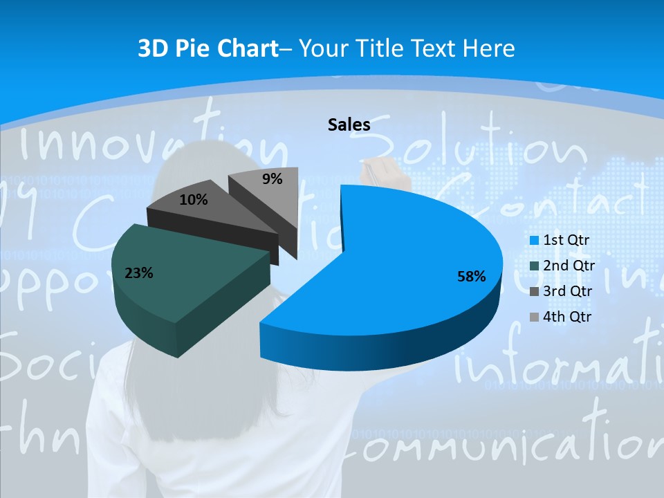 Vision Writing Technology PowerPoint Template