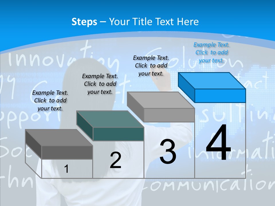 Vision Writing Technology PowerPoint Template