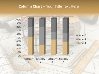 Design Worker Pencil PowerPoint Template