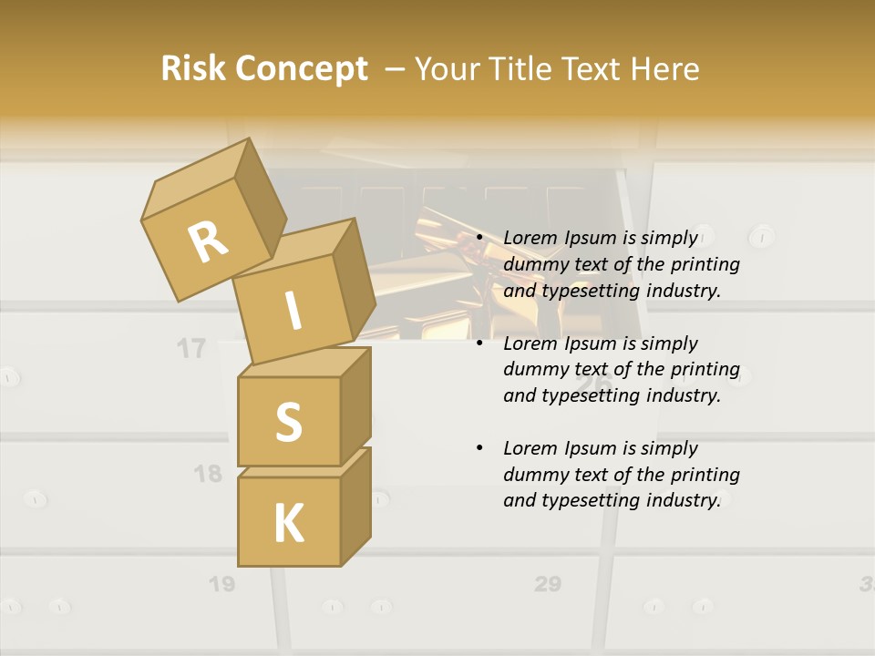 Swiss Protection Steel PowerPoint Template