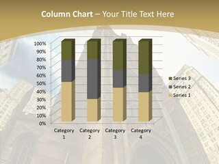 Cloud Skyscraper Street PowerPoint Template