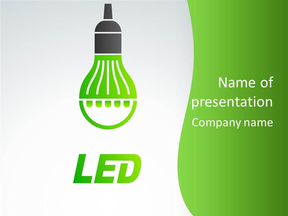 Component Consumption House PowerPoint Template