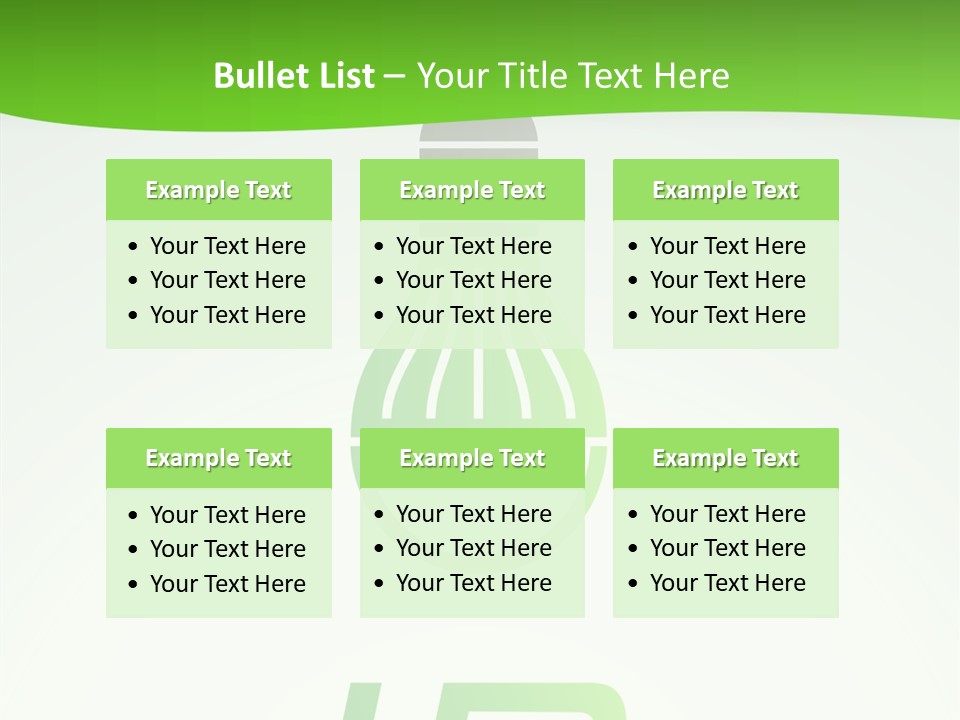 Component Consumption House PowerPoint Template