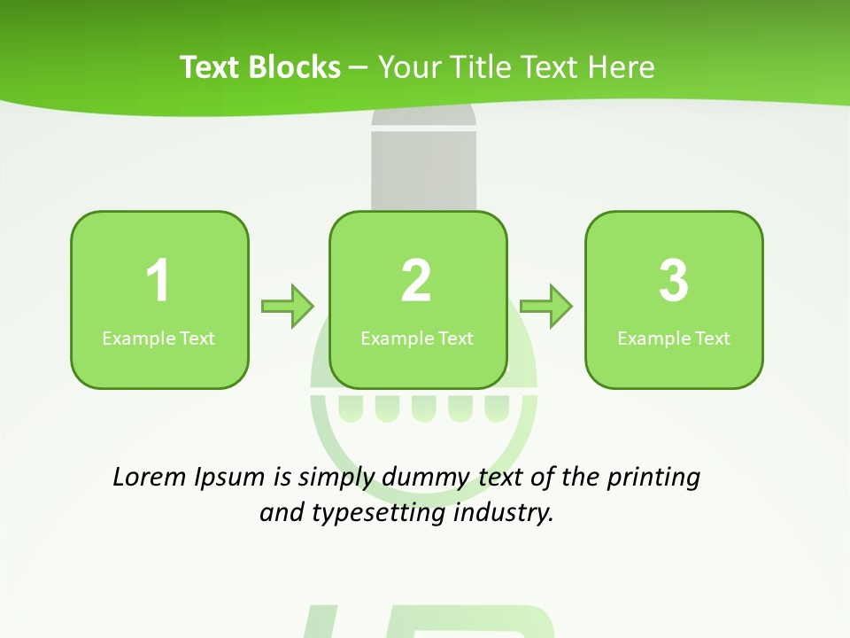 Component Consumption House PowerPoint Template