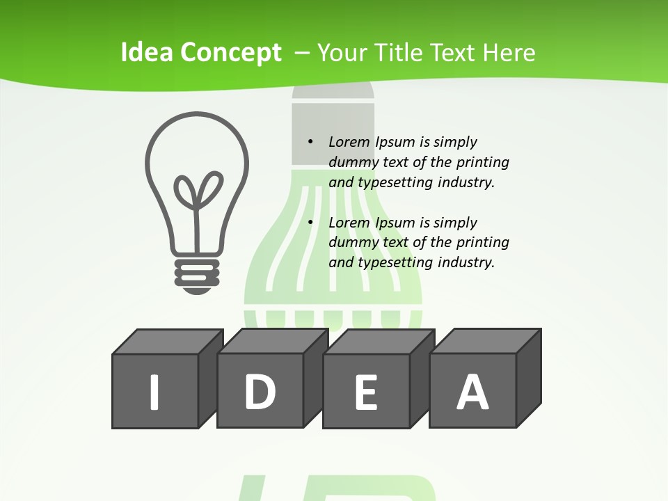 Component Consumption House PowerPoint Template