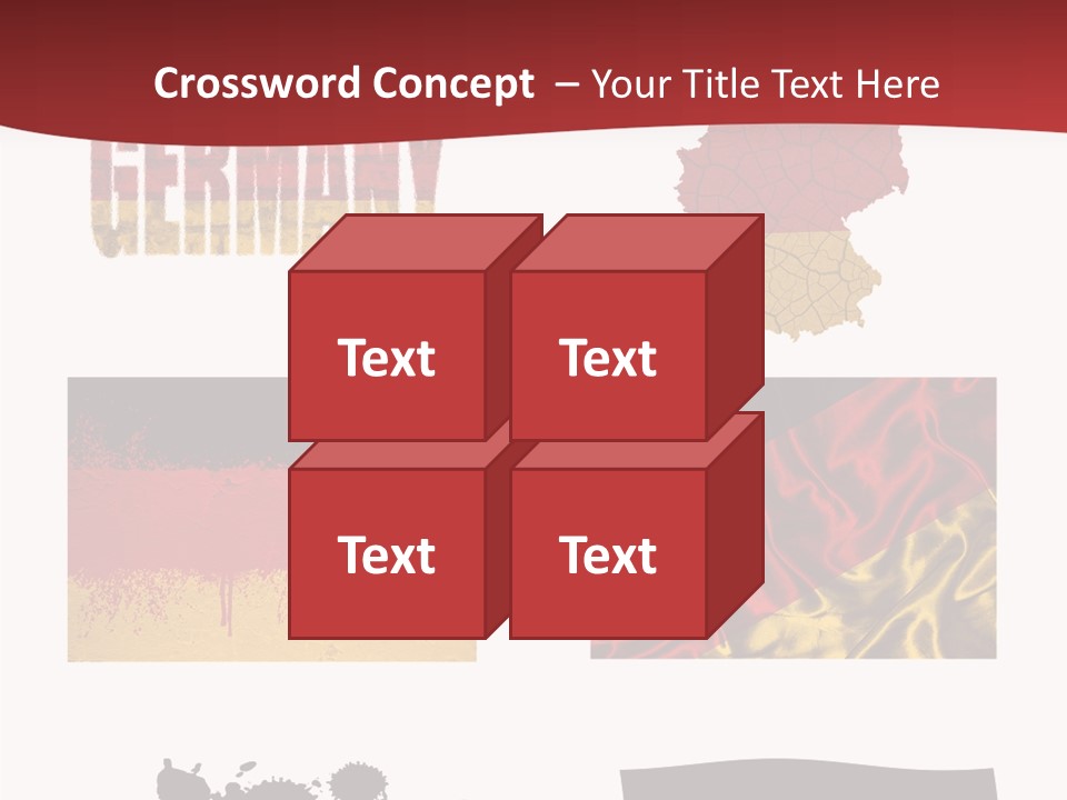 Name Banner Blot PowerPoint Template