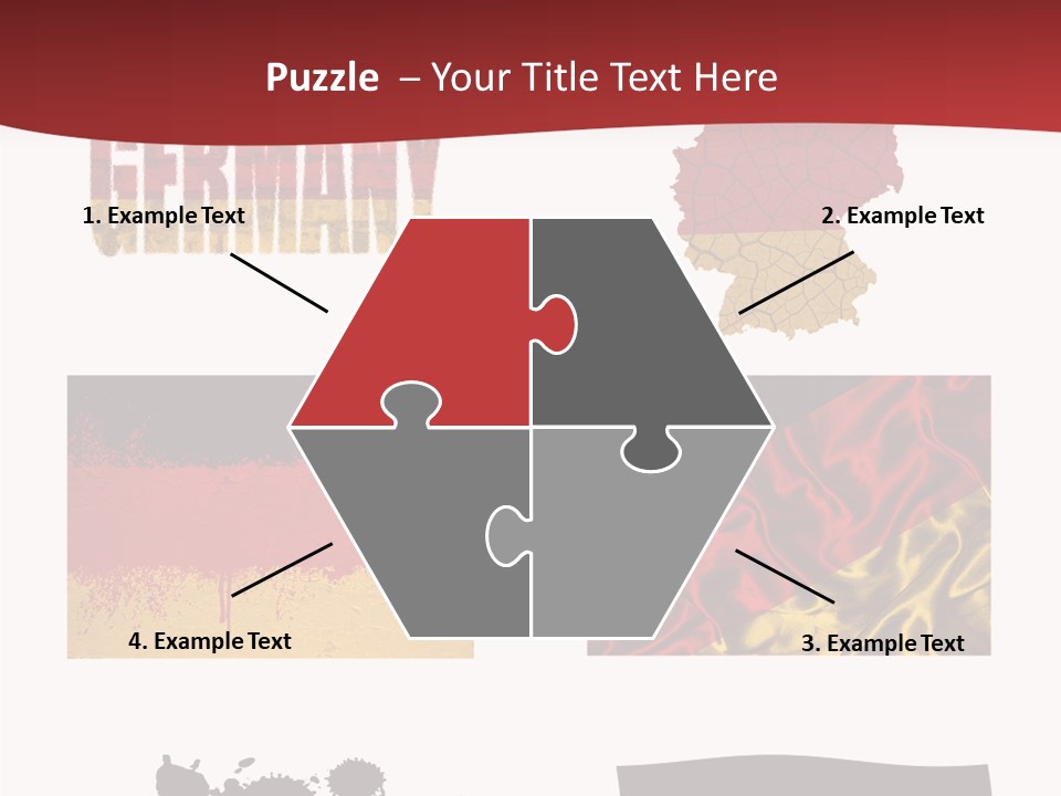 Name Banner Blot PowerPoint Template