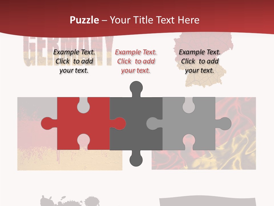 Name Banner Blot PowerPoint Template