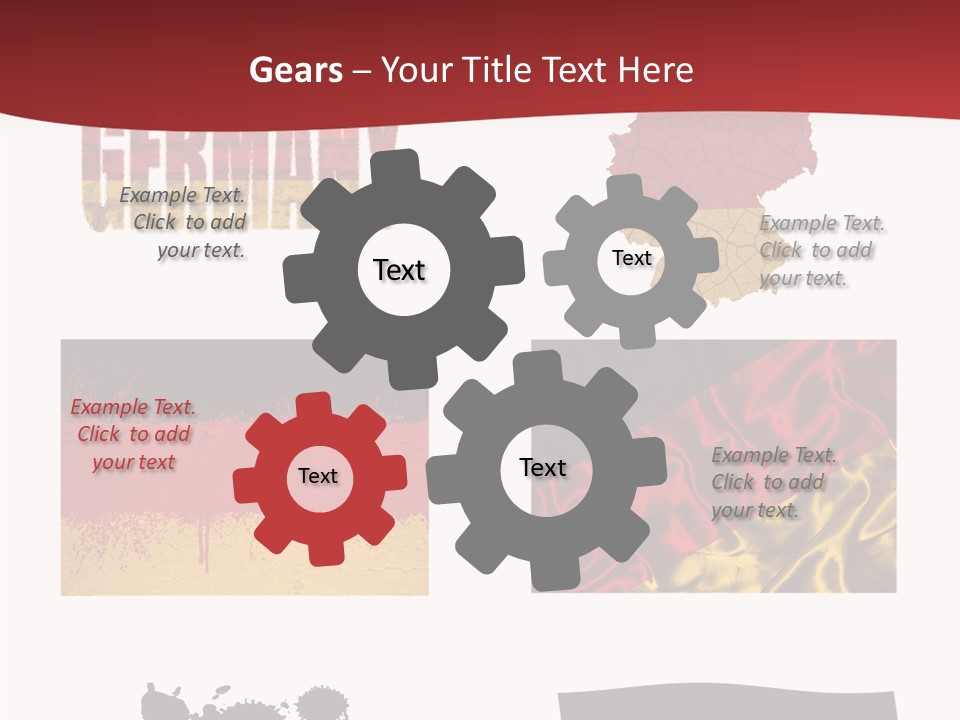 Name Banner Blot PowerPoint Template