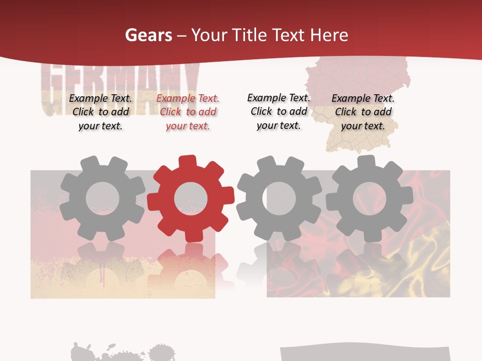 Name Banner Blot PowerPoint Template