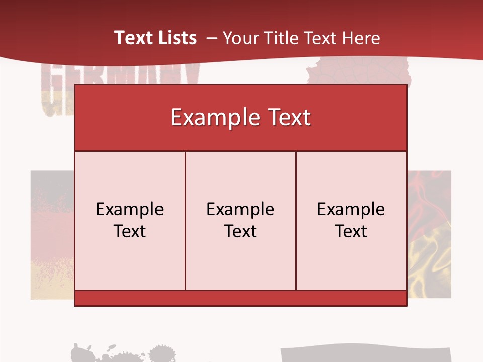 Name Banner Blot PowerPoint Template