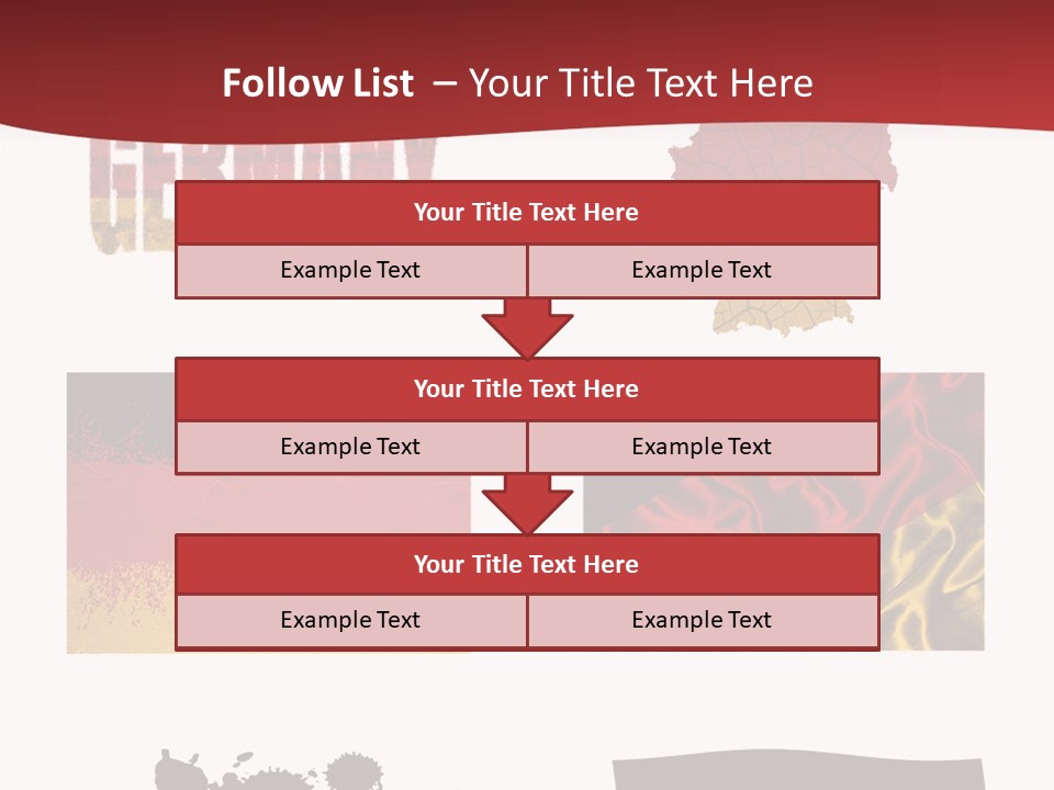 Name Banner Blot PowerPoint Template