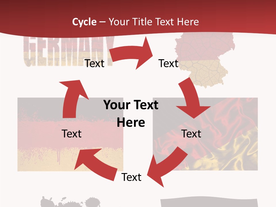 Name Banner Blot PowerPoint Template