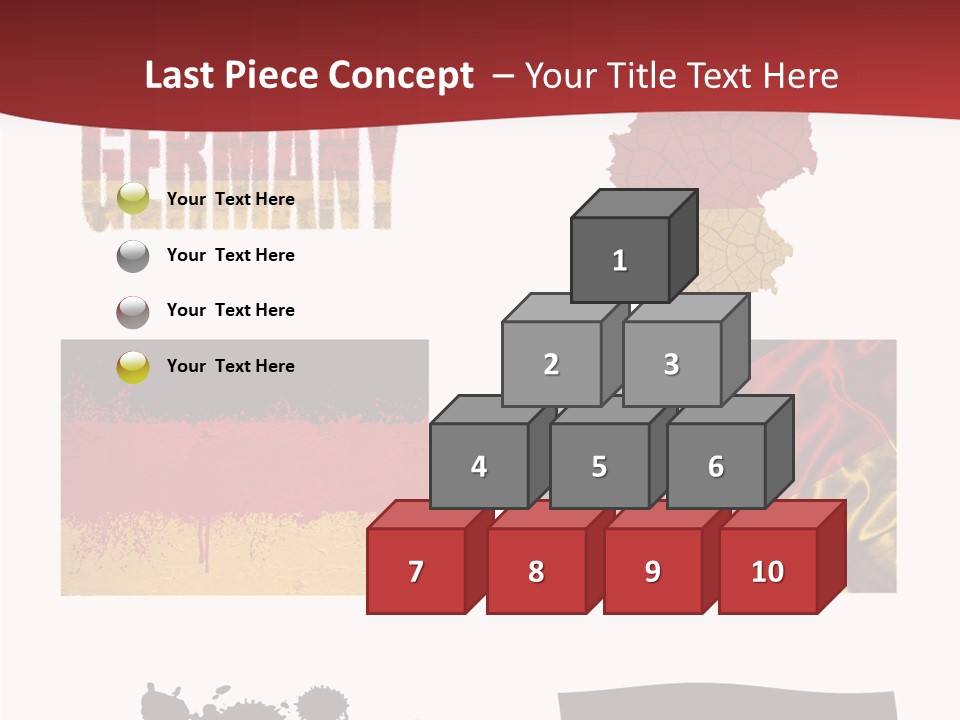 Name Banner Blot PowerPoint Template