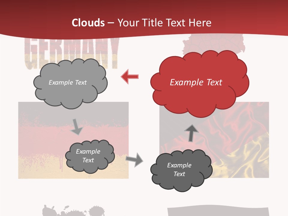 Name Banner Blot PowerPoint Template