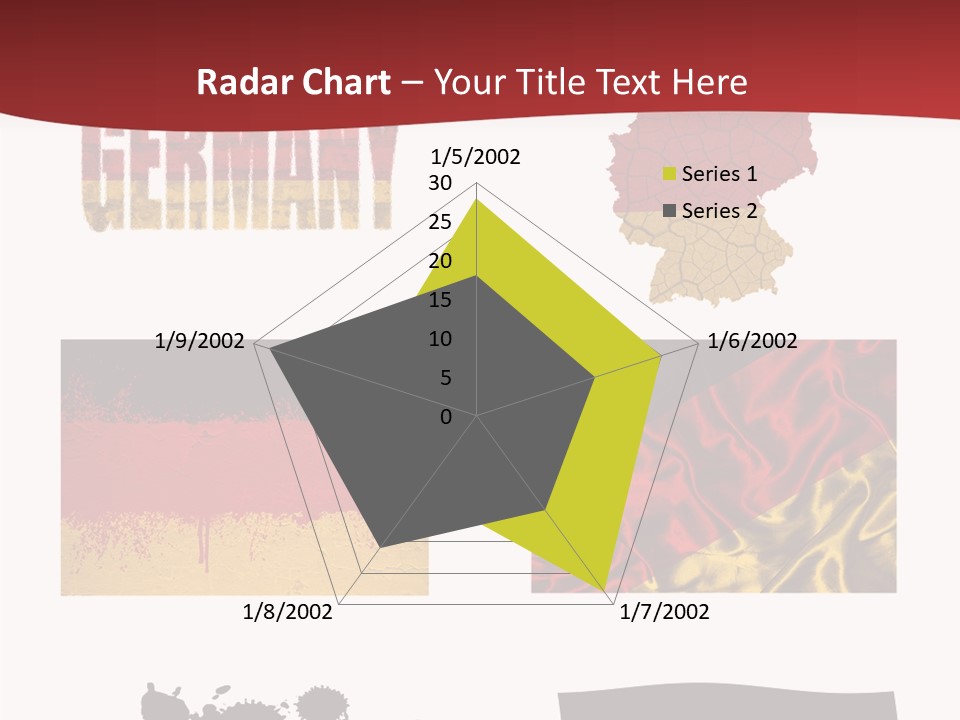 Name Banner Blot PowerPoint Template