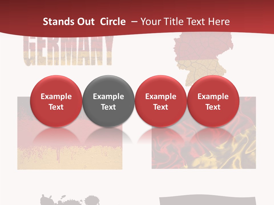 Name Banner Blot PowerPoint Template