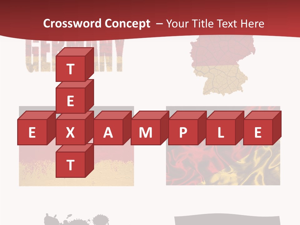 Name Banner Blot PowerPoint Template